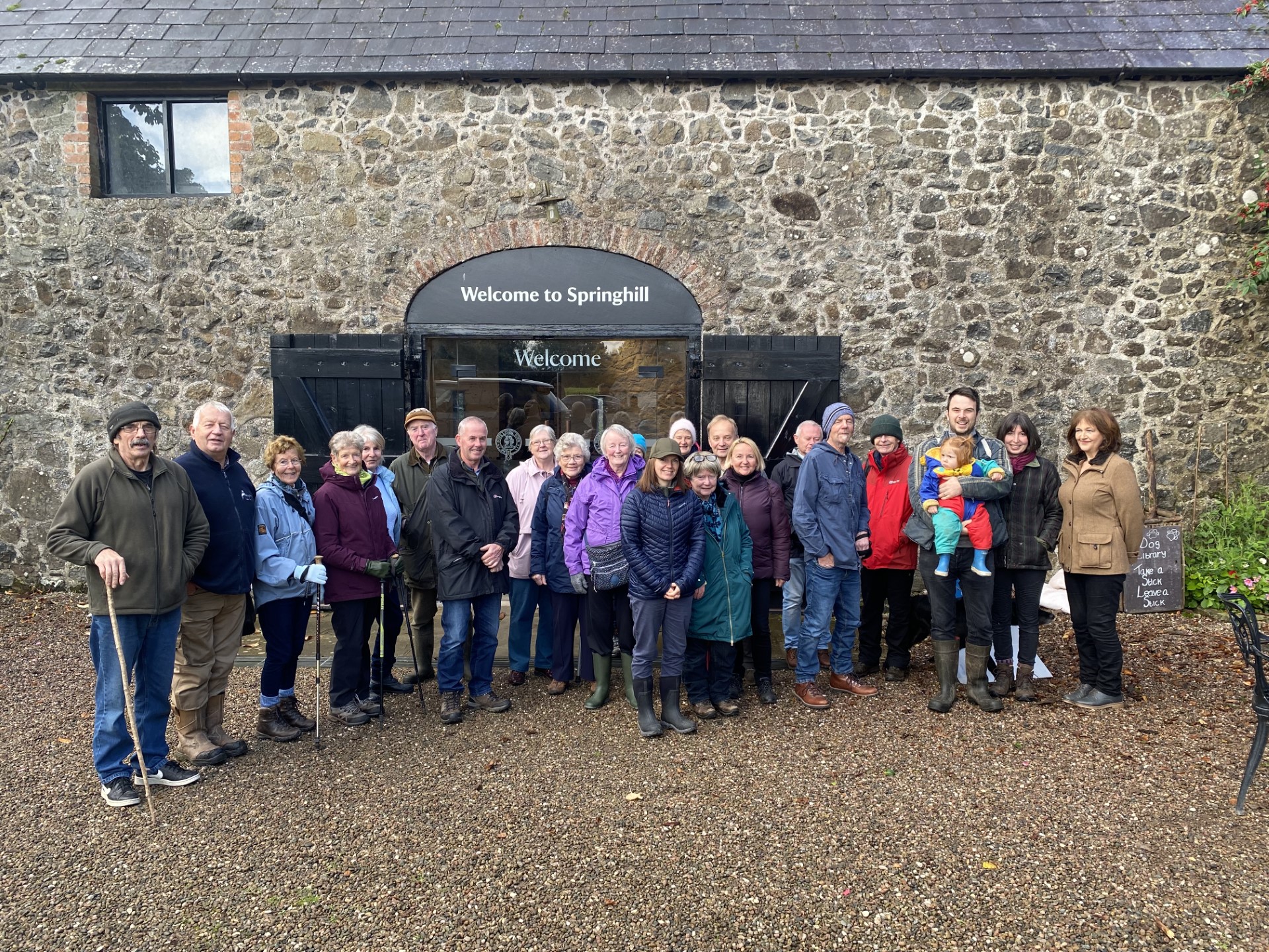 CWT members gather for the Fungi Foray